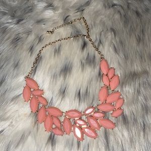 Gold and light pink necklace 💝
